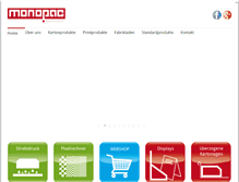 Tablet Screenshot of monopac.ch